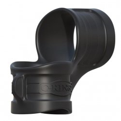Pipedream Fantasy C-Ringz Mr. Big Cock Ring & Ball Stretcher - Black Sex Toy Pipedream Fantasy C-Ringz Mr. Big Cock Ring & Ball Stretcher - Black Sex Toy