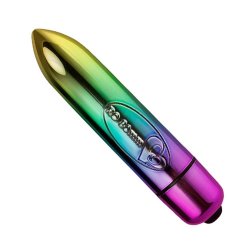 Rocks Off 80mm Bullet - Rainbow Sex Toy Rocks Off 80mm Bullet - Rainbow Sex Toy