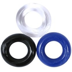 Stay Hard: Donut Rings - 3 pack Sex Toy Stay Hard: Donut Rings - 3 pack Sex Toy
