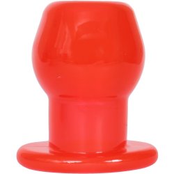 Perfect Fit: Tunnel Plug XL - Red Sex Toy Perfect Fit: Tunnel Plug XL - Red Sex Toy