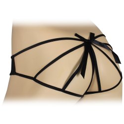 Lovelife: Cage Back Boyshort - M/L Sex Toy Lovelife: Cage Back Boyshort - M/L Sex Toy